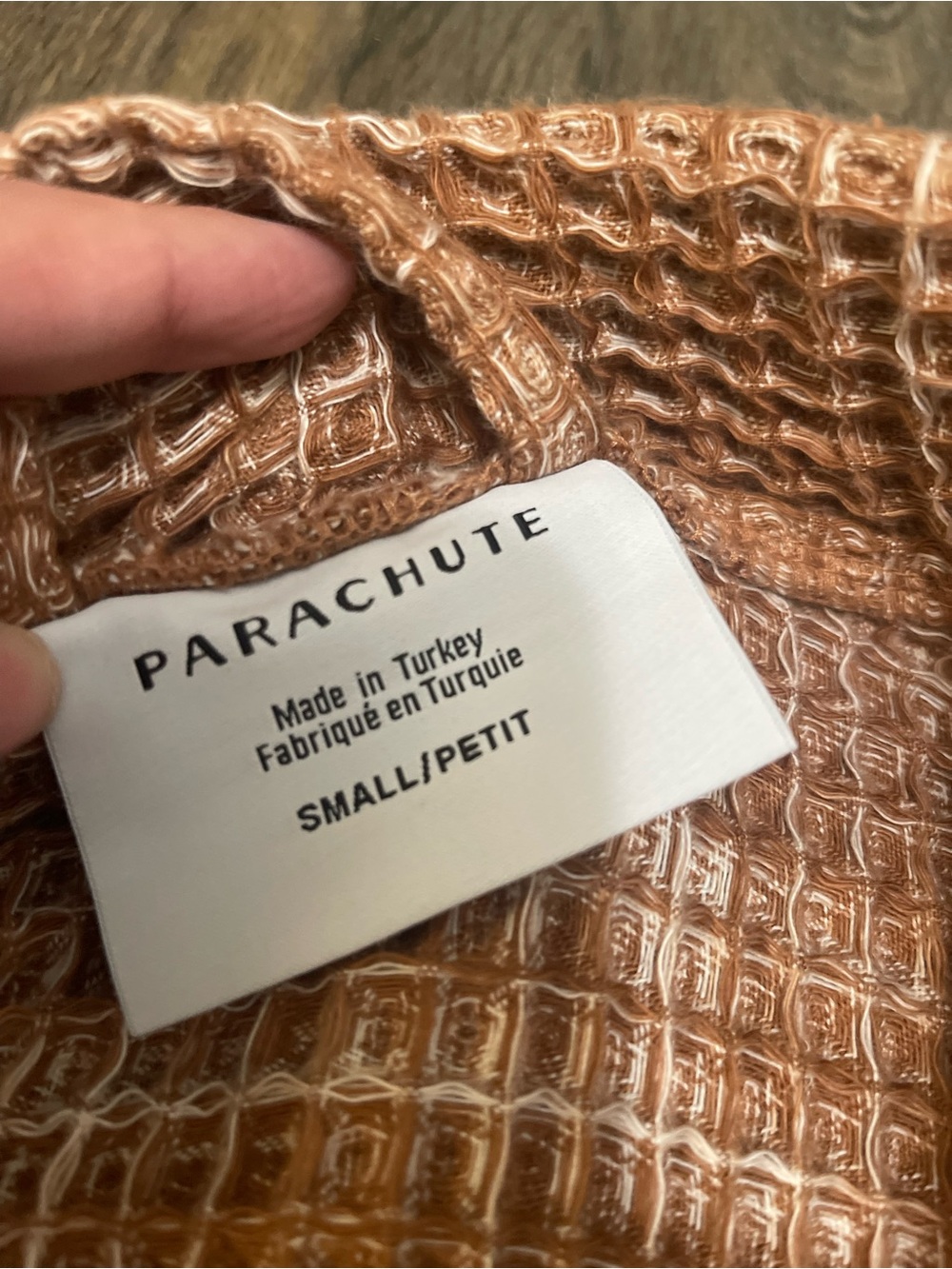 Parachute Waffle Robe - Picture 3 of 13